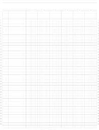 Ledger Paper Template Printable Accounting New Free Forms 4