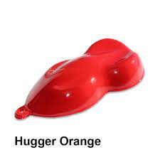Hugger Orange Paint Solid Orange Car