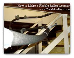 How to make a diy rollercoaster out of cardboard at homein this video i will show you how to make a marble rollercoaster from cardboard. How To Make A Marble Roller Coaster The Maker Mom
