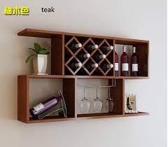Wall Mounted Wine Cabinet Wall Shelf