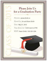 free printable graduation announcement