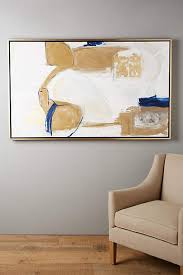 Serenity Blue And Brown Wall Art