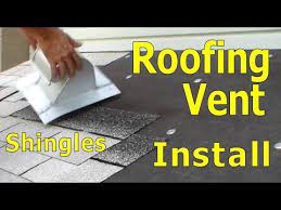 Roofing How To Install Exhaust Vent