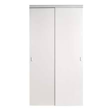 White Mdf Interior Closet Sliding Door
