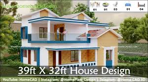 39x32 house design 39x32 floor plan