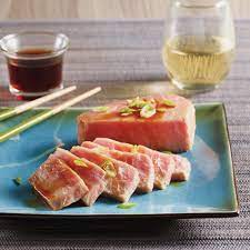 baked yellowfin tuna steaks recipe from