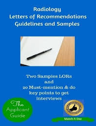 Radiology Letters Of Recommendations Guidelines And Samples