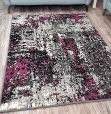 dark purple rug grey marble effect
