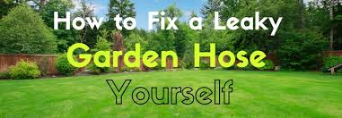 How To Fix A Leaky Garden Hose Yourself