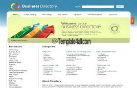 Business Directory Free Template Bootstrap Download Pro Website