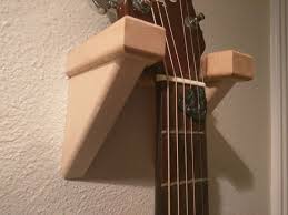 Classical Guitar Wall Hanger In Maple