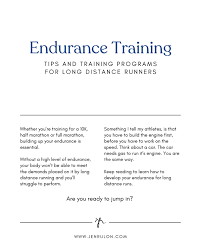 endurance running program jen rulon