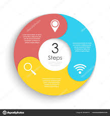 Vector Circle Chart Infographic Template Cycle Diagram Graph