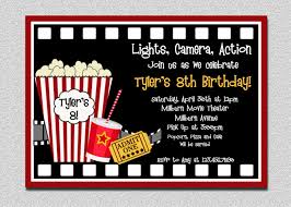 Movie Themed Party Invitations Party Invitation Collection
