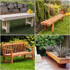Diy Garden Bench Ideas For Rest Area
