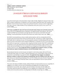 24 hour fitness waiver fill