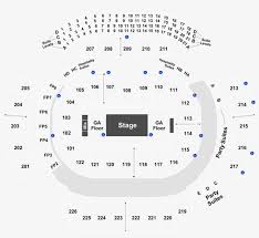 philips arena seating chart justin