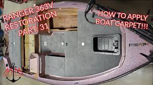 b boat restoration 1988 ranger