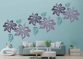 Leaf Large Wall Stencil Design For Home