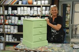 upcycle pine furniture with chalk paint
