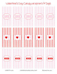The wrappers can be printed onto plain printer paper. Valentine Candy Wrapper Printables U Create