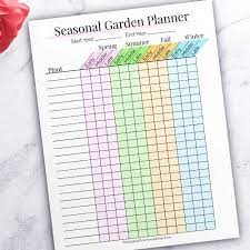 10 Free Printable Garden Planners A