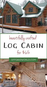 Beautiful Log Cabin For 61k Off Grid