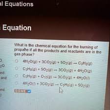 gas phase l equations equation