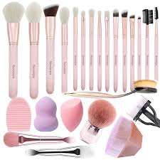 deluxe makeup brushes natural goat hair