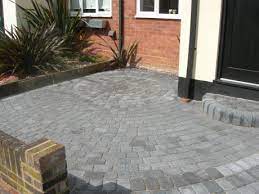 Block Paving Of Small Front Garden