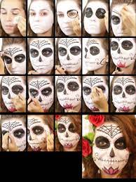halloween makeup set sugar skull spain