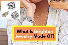 what is brighton jewelry made of full