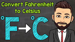 how to convert fahrenheit to celsius