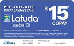 Check spelling or type a new query. Latuda Lurasidone Hcl Copay Savings Card For Schizophrenia