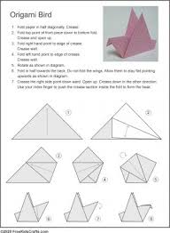 easy origami bird