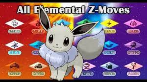 Eevee sử dụng All tuyệt kỹ Z - Pokémon Ultra Sun and Ultra Moon - YouTube