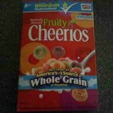 fruity cheerios and nutrition facts