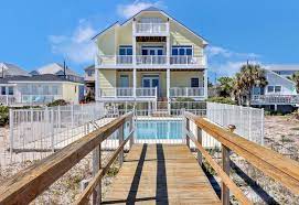 kure beach oceanfront homes with pools