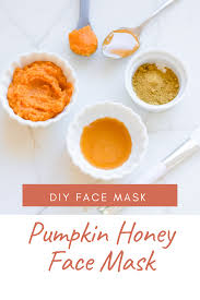 diy pumpkin honey face mask miss