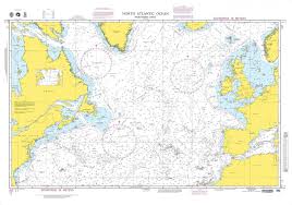 Nga Nautical Chart 11 North Atlantic Ocean Northern Part