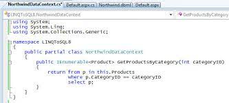 scottgu s linq to sql part 8