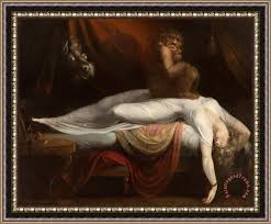 Henry Fuseli The Nightmare Framed Painting for sale - paintingandframe.com
