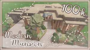 bloxburg build modern mansion no