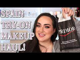 makeup ping in spain makeup haul