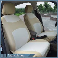 Pair Of Front Fabric Car Seat Covers