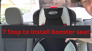 Install Booster Seat In Your Vehicle