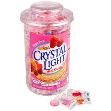 Crystal Light Sugar Free Candy 200 Piece Tub Candy Warehouse