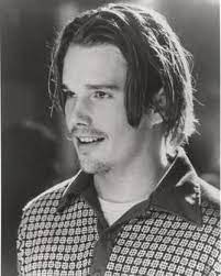 Hawke is also sporting longer hair and a mask that matches his outfit. 59 Dear Hawke Ideas Ethan Hawke Actors Ethan
