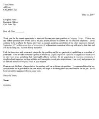 Sample Thank You Letter After Job Interview clinicalneuropsychology us