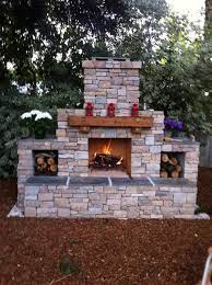 Outdoor Fireplace Plan Your Diy